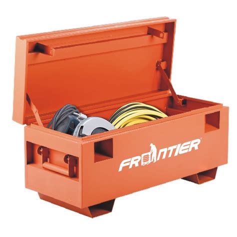 frontier steel job site box|FRONTIER 48 in. W x 24 in. D x 24 in. H Steel Job .